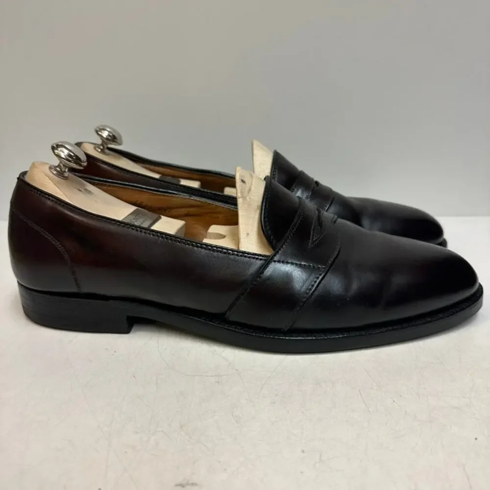 FULLY RESOLED Alden x OSCC 0329 Color 8 Shell Cordovan Penny Loafer RARE 12 USA